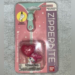 Sanrio My Melody Heart Zipper Accessory NEW NWT NIB